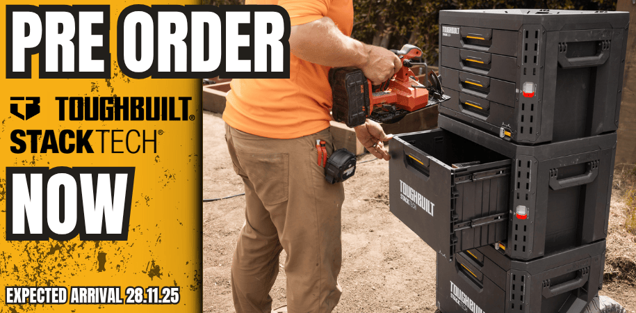 Pre Order Toughbuilt Stacktech